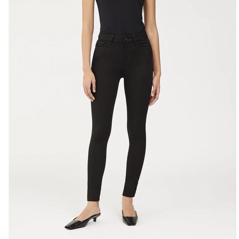 DL1961 Farrow Skinny Instascupt Ankle Size 26 NWT Black
